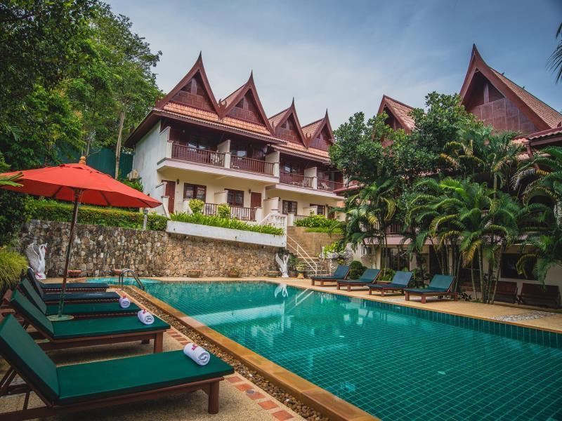 Inter House Hotel Bãi biển Kata Ngoại thất bức ảnh